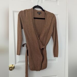 ❤️5 For $25❤️J.Crew Mercantile Tan Wrap Cardigan XXS